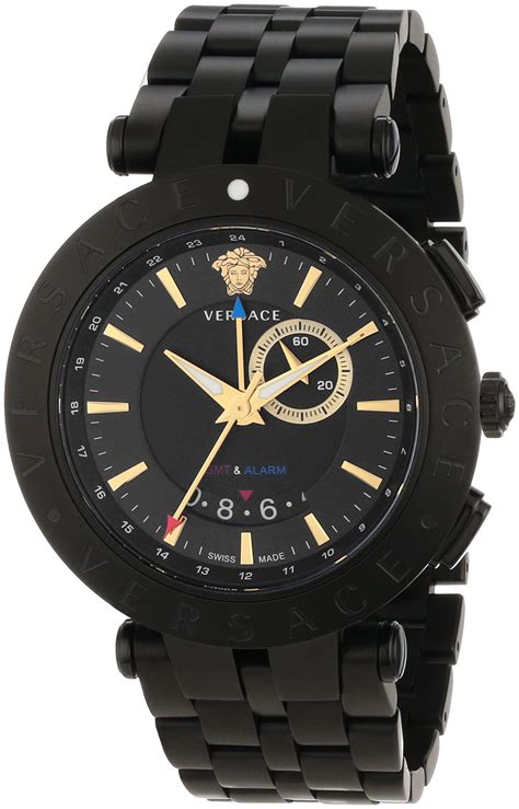 stainless steel versace watches men|Versace watch unisex.